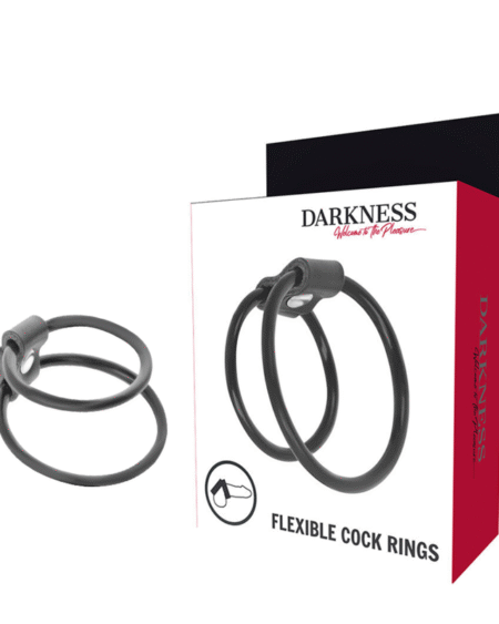 DARKNESS - VERSTRKENDE DUO-PENISRINGE.