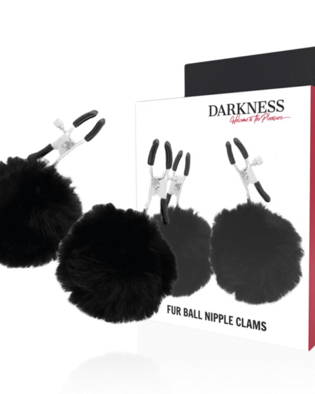DARKNESS - NIPPELKLAMMERN MIT POM POMS 1