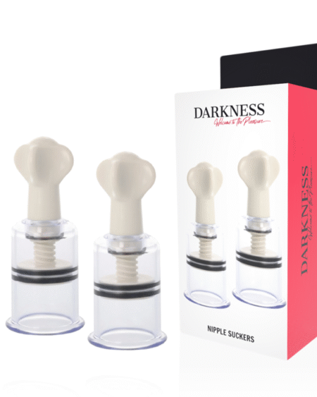 DARKNESS - TRANSPARENTER NIPPELSAUGER 5CM DURCHMESSER