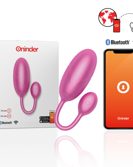 ONINDER - TOKYO VIBRIERENDES EI ROSA 7,5 X 3,2 CM KOSTENLOSE APP