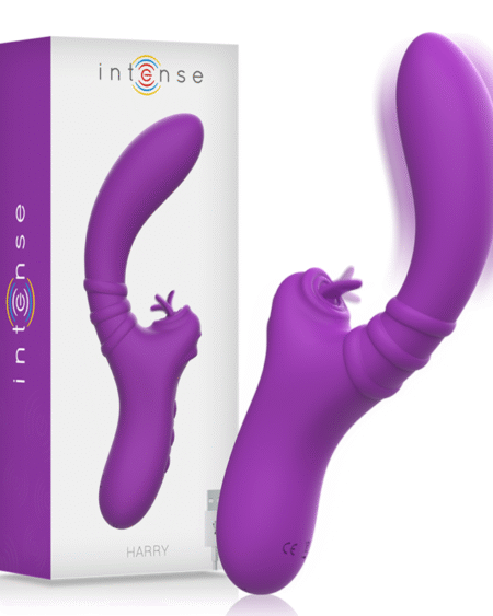 INTENSE - HARRY FLEXIBLER VIBRATOR MIT LILA ZUNGE