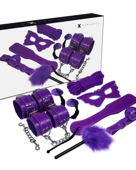 EXPERIENCE - BDSM-FETISCH-KIT LILA SERIE