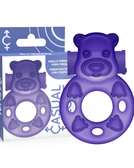 CASUAL LOVE - 26 LILAC BUNNY VIBRATOR RING