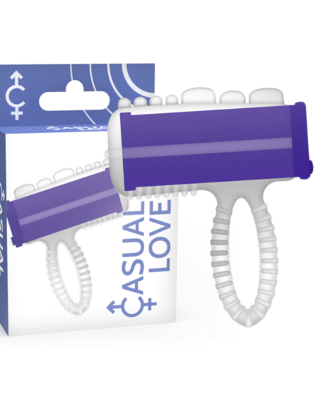 CASUAL LOVE - RING VIBRATOR LILAC TONGUE