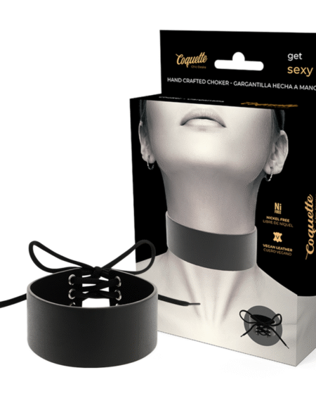 COQUETTE CHIC DESIRE - VEGANES LEDER-HALSBAND