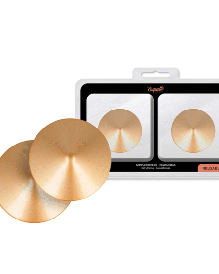 COQUETTE CHIC DESIRE - NIPPELABDECKUNGEN GOLDENE KREISE