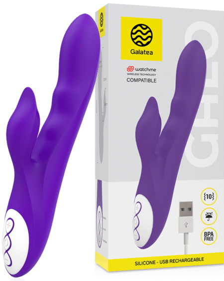 GALATEA - GALO LILAC VIBRATOR KOMPATIBEL MIT WATCHME WIRELESS TECHNOLOGY