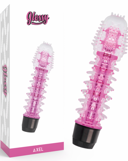 GLOSSY - AXEL VIBRATOR ROSA