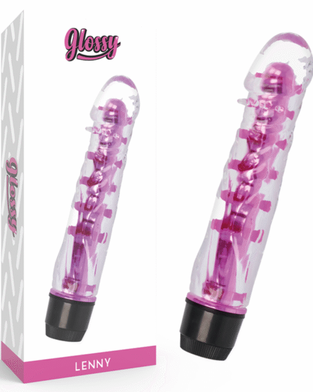 GLOSSY - LENNY VIBRATOR ROSA