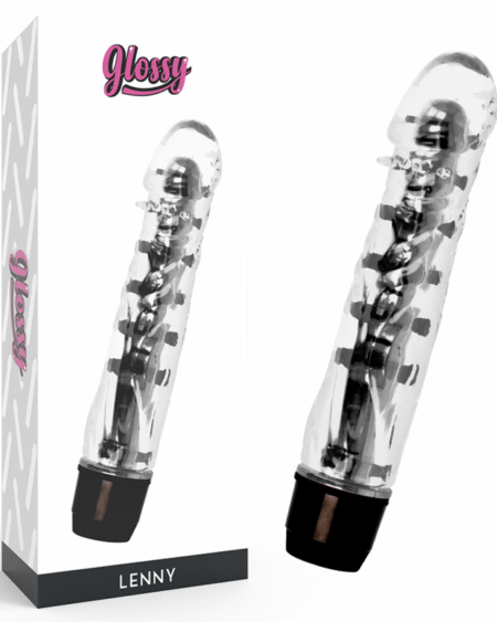 GLOSSY - LENNY VIBRATOR SCHWARZ