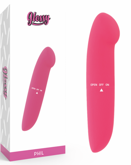 GLOSSY - PHIL VIBRATOR ROSA