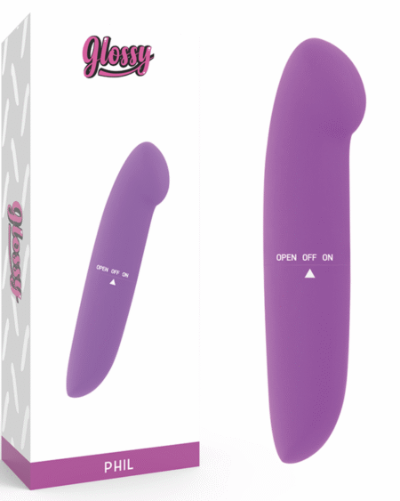 GLOSSY - PHIL VIBRATOR LILA