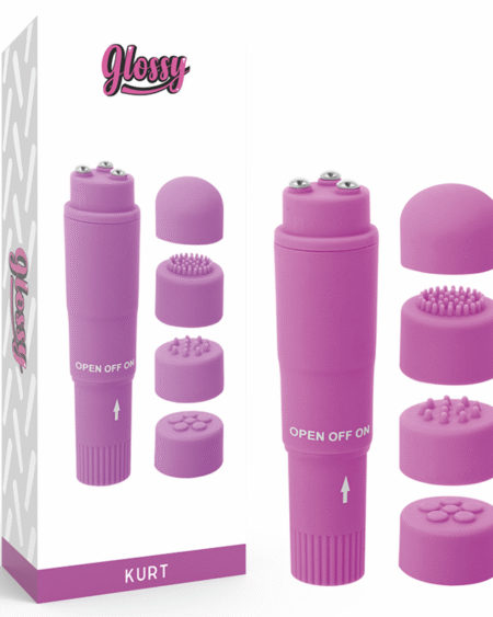 GLOSSY - KURT POCKET MASSAGER LILA