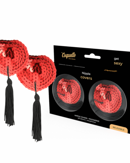 COQUETTE CHIC DESIRE - ROTE NIPPELABDECKUNG