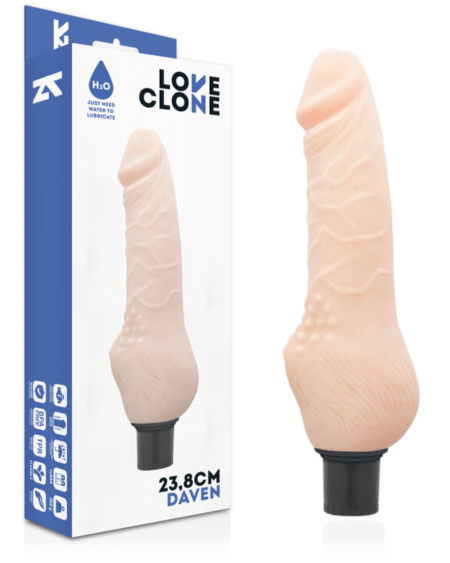 LOVECLONE - DAVEN SELBSTSCHMIERUNG REALISTISCH 23.8 CM -O- 3.8 CM
