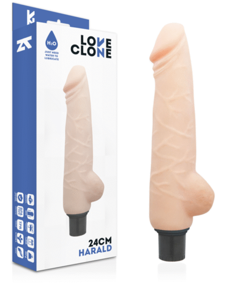 LOVECLONE - HARALD SELBSTSCHMIERENDER VIBRATOR 24 CM -O- 4 CM