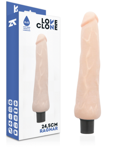 LOVECLONE - RAGNAR SELBSTSCHMIERENDER VIBRATOR 24.5 CM -O- 3.5 CM