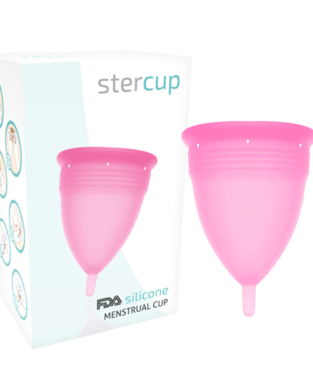 STERCUP - FDA SILIKON-MENSTRUALCUP ROSA - GRÖSSE L