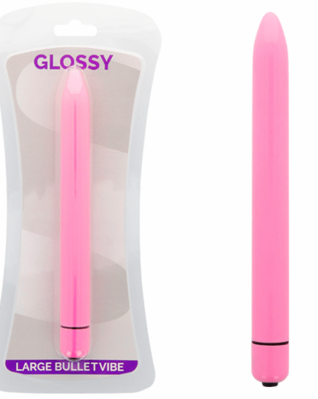 GLOSSY - SCHLANKER VIBRATOR DEEP ROSE