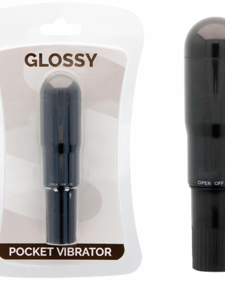 GLOSSY - TASCHENVIBRATOR SCHWARZ