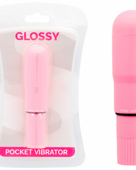 GLOSSY - TASCHENVIBRATOR ROSA