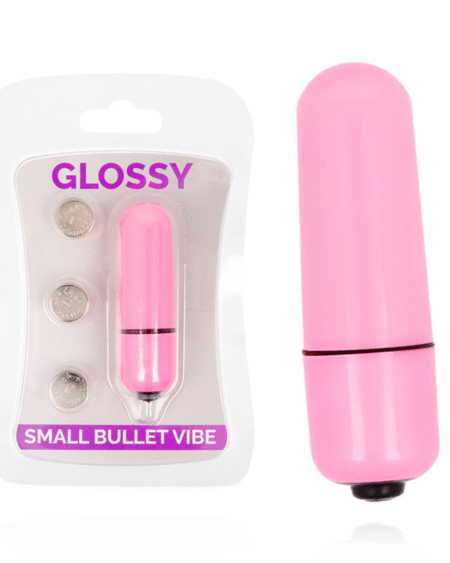 GLOSSY - SMALL BULLET VIBE DEEP ROSE