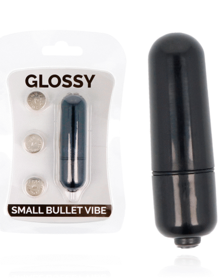 GLOSSY - KLEINE BULLET VIBE SCHWARZ
