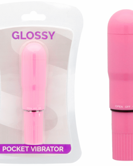 GLOSSY - TASCHENVIBRATOR DEEP ROSE