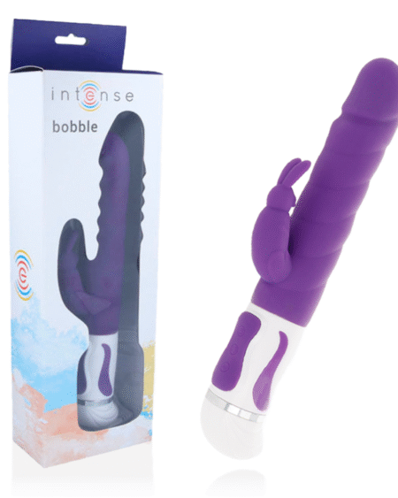 INTENSE - BOBBLE VIBRATOR ROTATOR LILA SILIKON