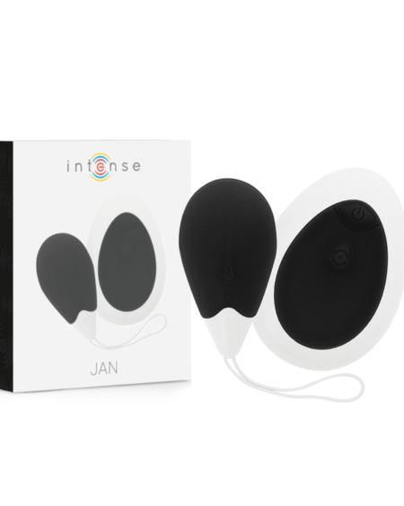 INTENSE - JAN VIBRIERENDES EI MIT FERNBEDIENUNG SCHWARZ