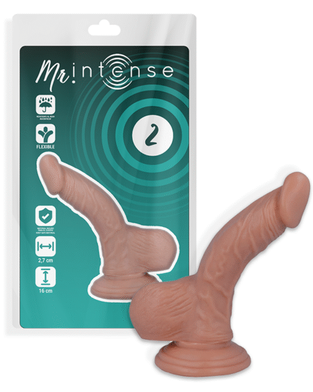 MR INTENSE - 2 REALISTIC PENIS 16 CM -O- 2.7 CM