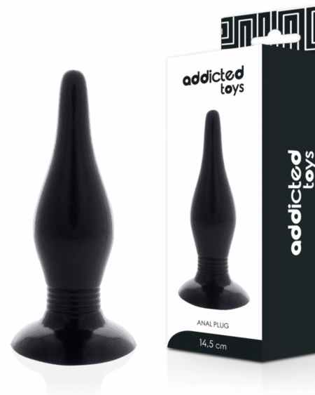ADDICTED TOYS - ANALPLUG 14.5 CM SCHWARZ