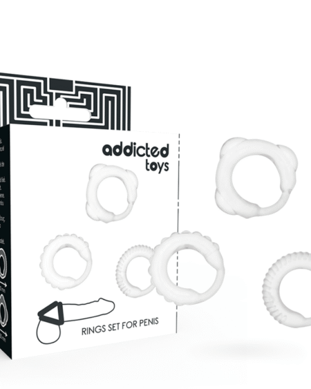 ADDICTED TOYS - C-RING-SET KLAR