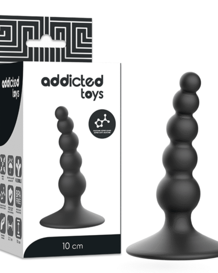 ADDICTED TOYS - ANAL SEXUELLER STECKER 10 CM SCHWARZ