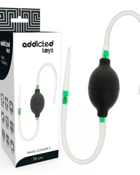 ADDICTED TOYS - SCHWARZES ENEMA-SET