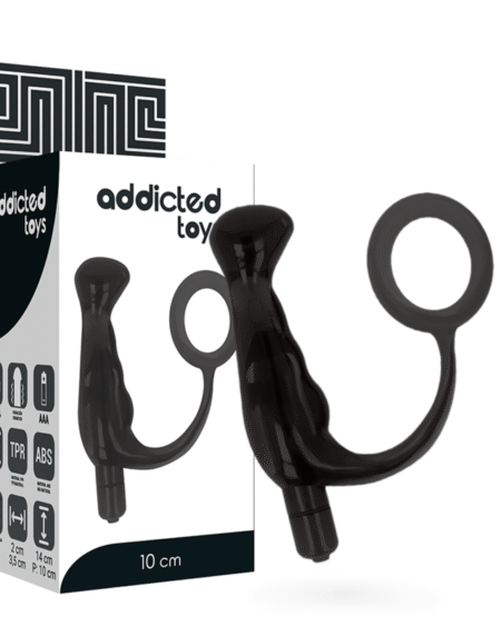 ADDICTED TOYS - VIBRATOR PROST TICO SCHWARZ 10 CM