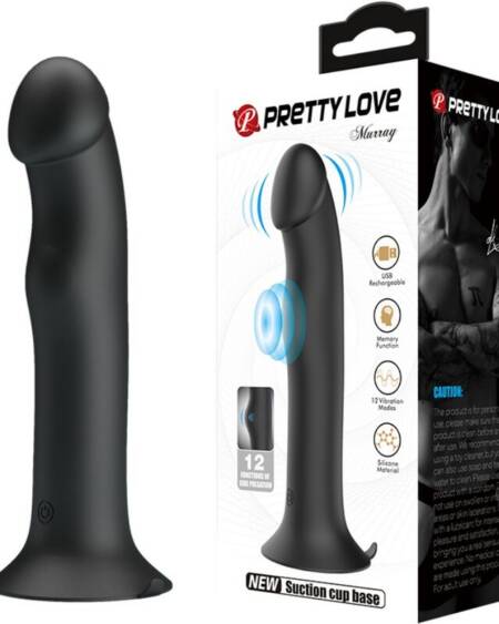 PRETTY LOVE - MURRAY BLACK KLITORALSVIBRATOR UND SAUGER