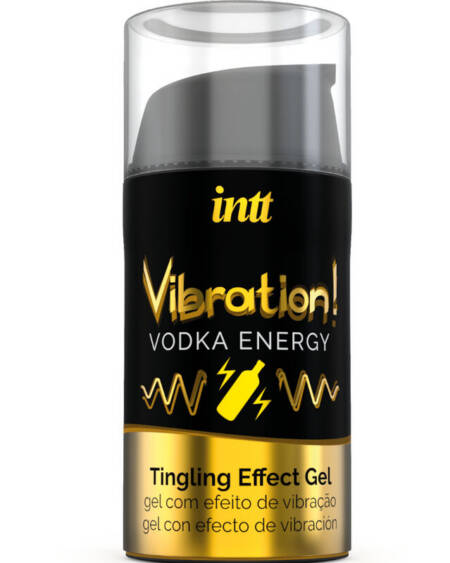 INTT - KRAFTVOLLES INTIMSTIMULIERENDES FLÜSSIGES VIBRATIONSGEL VODKA 15ML