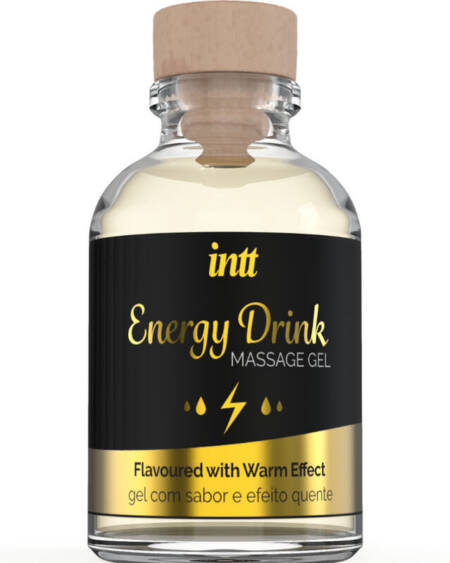 INTT MASSAGE & ORAL SEX - MASSAGEGEL MIT AROMATEM ENERGIE-CA-DRINK UND ERWÄRMUNGSEFFEKT