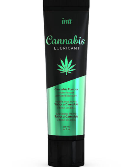 INTT LUBRICANTS - WASSERBASIERTES INTIMGLEITMITTEL MIT CANNABIS-GESCHMACK