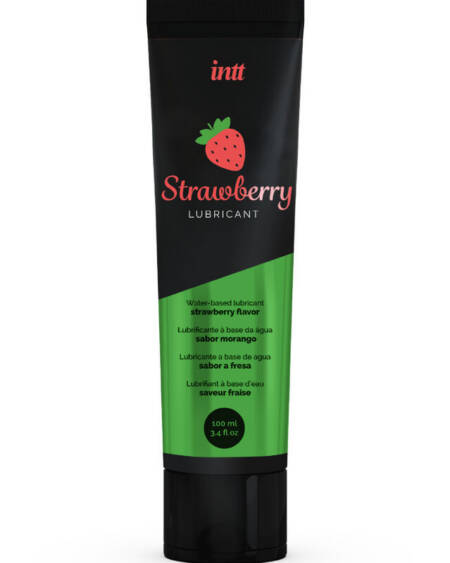 INTT LUBRICANTS - INTIMES SCHMIERMITTEL AUF WASSERBASIS MIT ERDBEERGESCHMACK