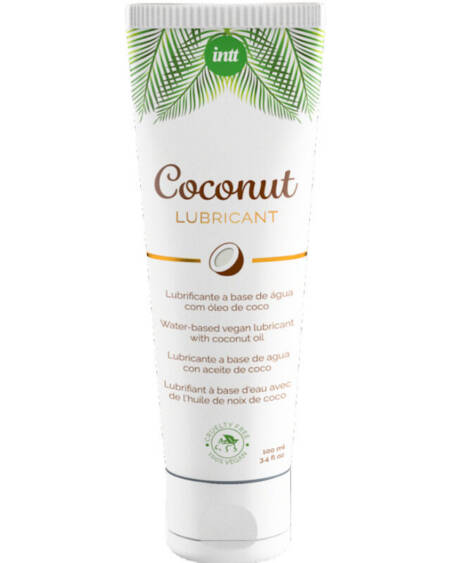 INTT - VEGANES SCHMIERMITTEL AUF WASSERBASIS MIT INTENSIVEM KOKOSNUSSGESCHMACK