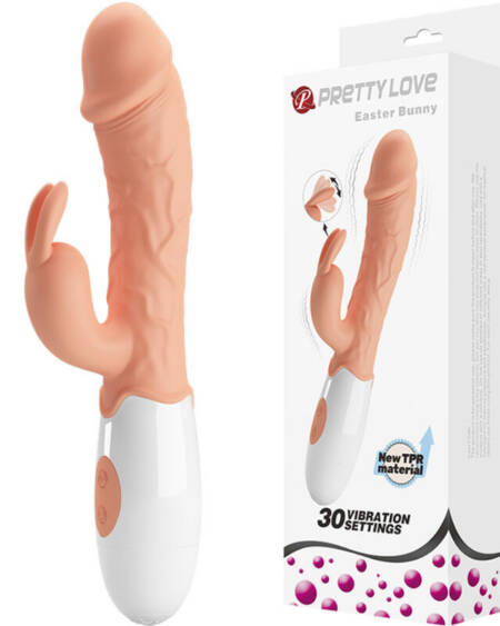 PRETTY LOVE - OSTERHASEN-VIBRATOR MIT STIMULATOR