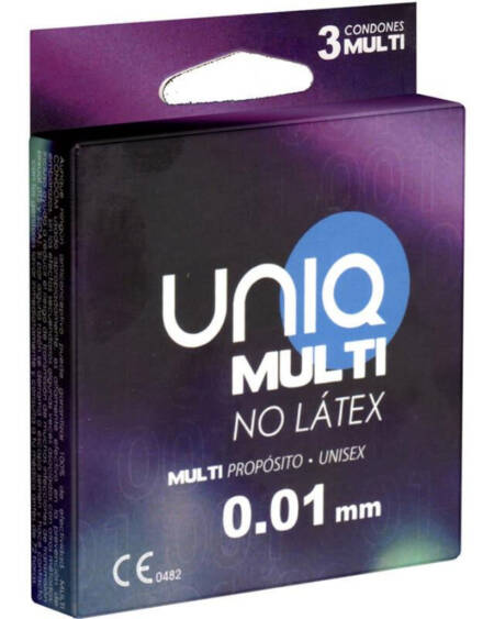 UNIQ - MULTI LATEXFREIE KONDOME 3 EINHEITEN