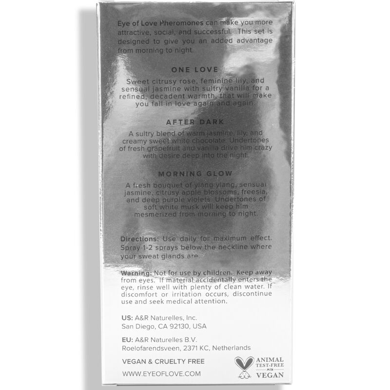 EYE OF LOVE - EOL PHR PARFUM 10 ML SET/3 - MORNING GLOW, ONE LOVE, AFTER DARK – Bild 3