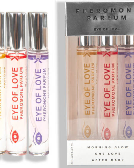 EYE OF LOVE - EOL PHR PARFUM 10 ML SET/3 - MORNING GLOW, ONE LOVE, AFTER DARK