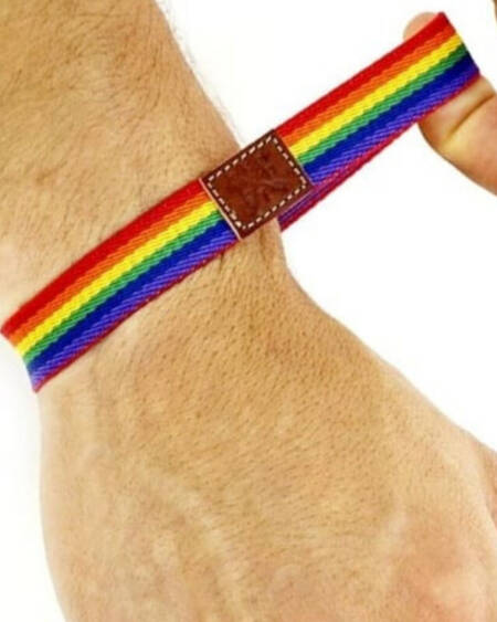 PRIDE - JUNGE GUMMIARMBAND LUXUS PRIDE