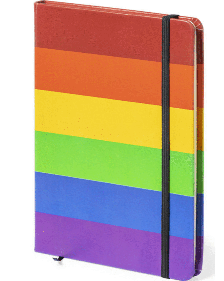 PRIDE - LGBT-FLAGGE NOTIZBUCH 15 x 21