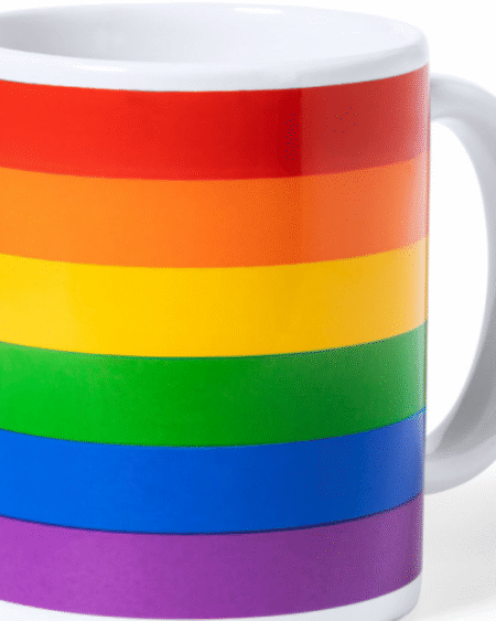 PRIDE - LGBT-FLAGGENBECHER IN EINZELKARTON KRAFT /en/pt/en/fr/it/