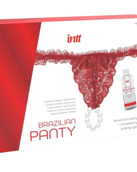 INTT RELEASES - BRASILIANISCHES ROTES HÖSCHEN MIT PERLEN UND SCHMIERGEL 50 ML